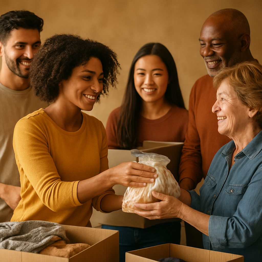 Community and charitable work background